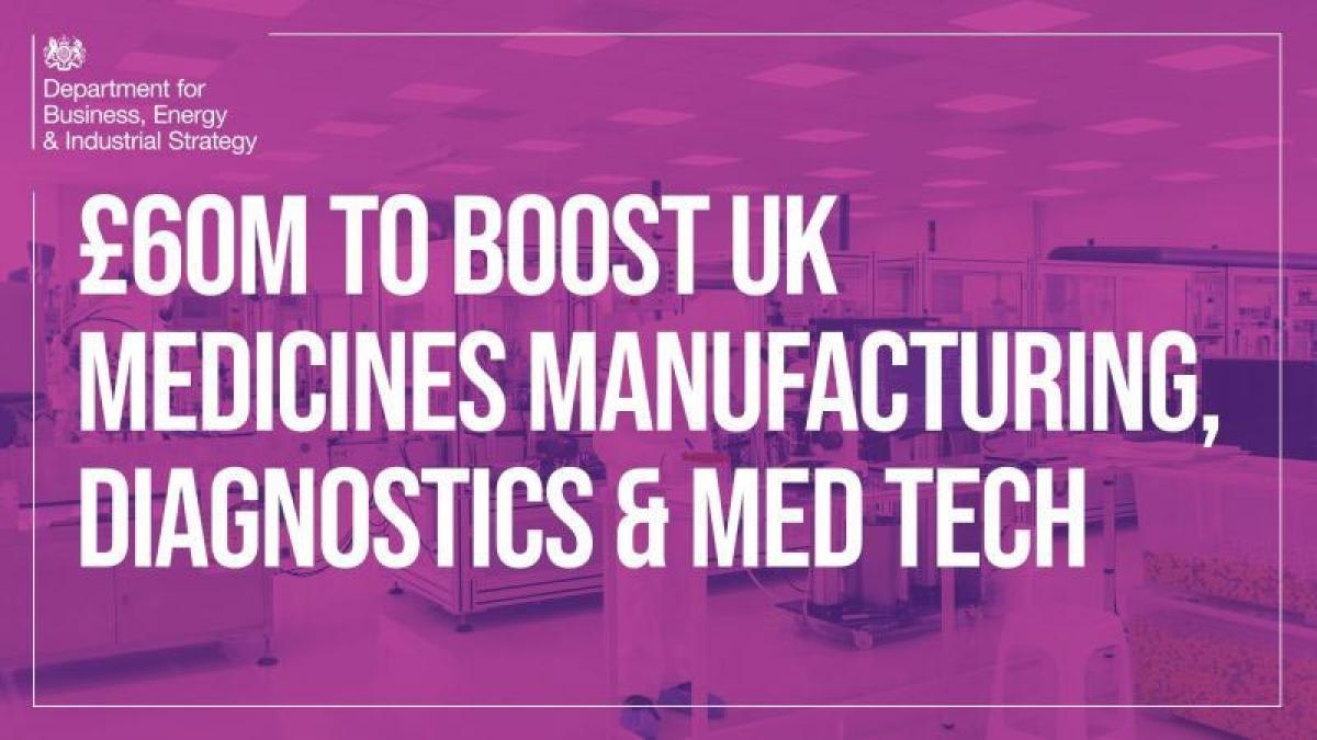 Lsimf £60m Life Sciences Innovative Manufacturing Fund - NAAME