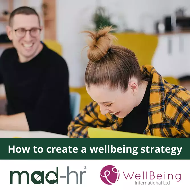 How to Create a Wellbeing Strategy NAAME