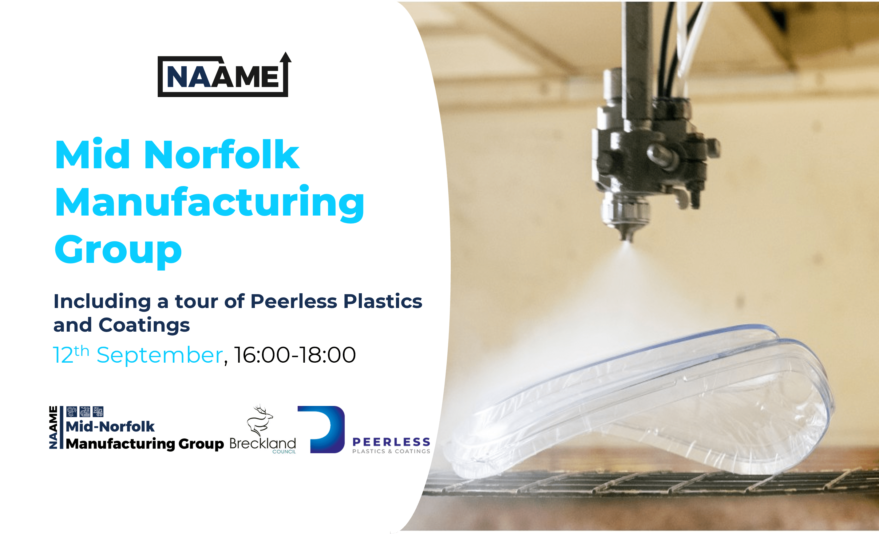 Mid-Norfolk Manufacturing Group - Tour of Peerless Plastics - NAAME